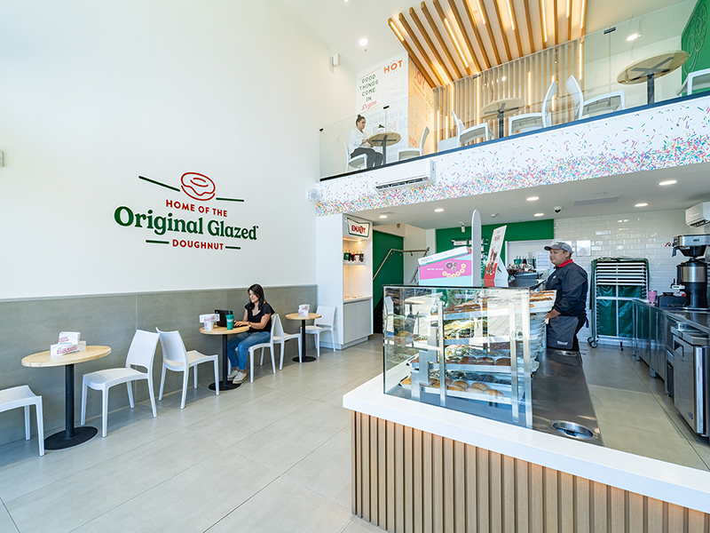 Krispy Kreme - Clean and efficient retail counter workspace design - Contract Workplaces.jpg